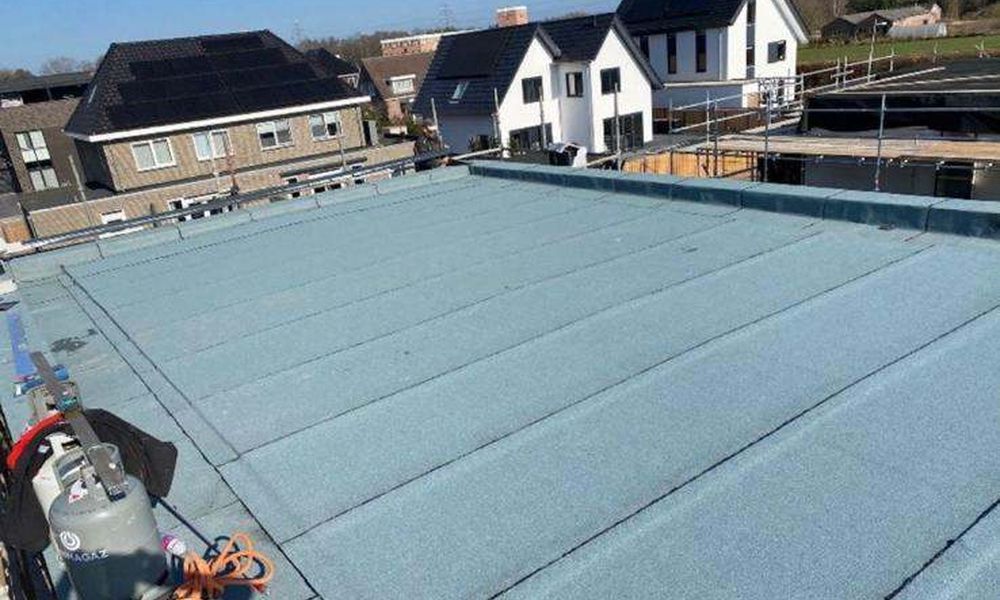 Nieuw dak in Scheveningen laten aanleggen Geheel nieuw plat dak aangelegd